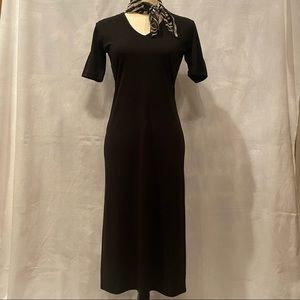 GAP Black V-Neck Dress Size S